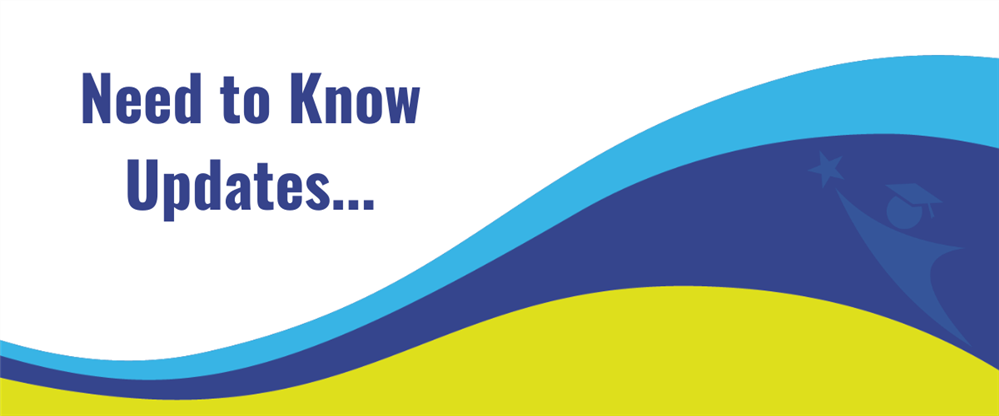 Need to Know Updates